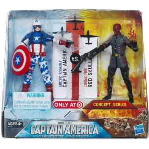  America Movie Exclusive 4 Inch Action Figure 2Pack Captain America 