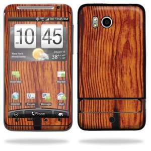   Decal for HTC Thunderbolt 4G Verizon   Knotty Wood Cell Phones