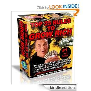 TOP 25 RULES TO GROW RICH Nationwide Home Business Center  