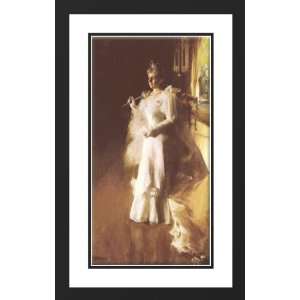 Zorn, Anders 24x40 Framed and Double Matted Mrs. Potter Palmer  