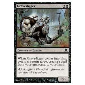  Magic the Gathering   Gravedigger   Tenth Edition Toys 