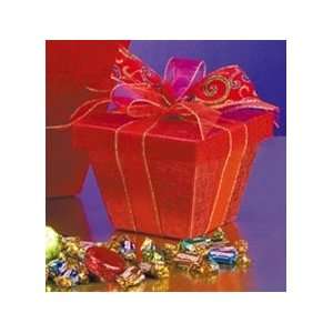 Small Red Velveteen Gift  Grocery & Gourmet Food