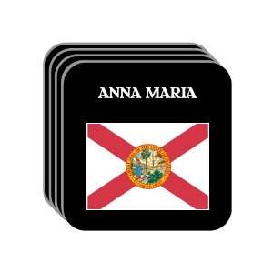  US State Flag   ANNA MARIA, Florida (FL) Set of 4 Mini 