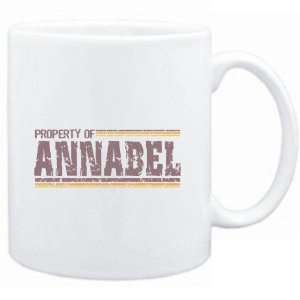 Mug White  Property of Annabel   Vintage  Female Names  