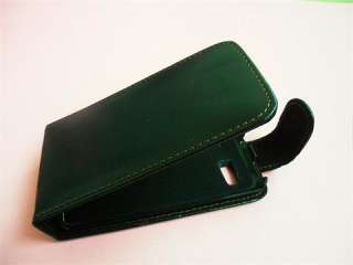 NEW leather pouch case for HTC desire Z BLACK  