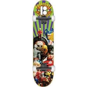  Plan B Rodriguez Toybox Mini Complete Skateboard   7.5 w 