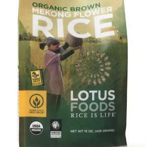 Organic Brown Mekong Flower Rice (15 Grocery & Gourmet Food