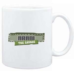  Mug White  Aram The Savage  Male Names Sports 