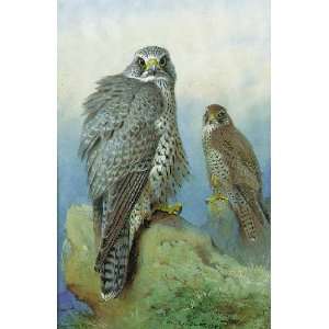  Hand Made Oil Reproduction   Archibald Thorburn   24 x 36 