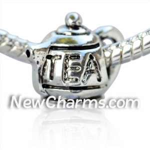  Tea Pot European Bead Pandora Style Chamilia Troll Biagi 