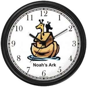  Noahs Ark No.3   Biblical Theme Wall Clock by WatchBuddy 