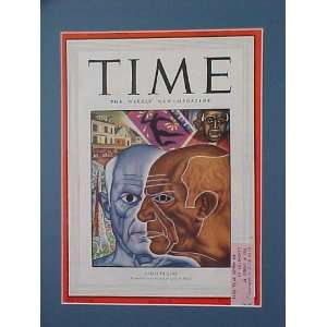 Time Magazine Fabulous Beautiful Condition Professionally Matted Cover 