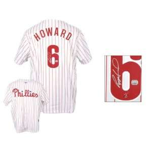 Ryan Howard Autographed Jersey  Details Philadelphia Phillies 