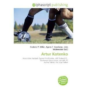  Artur Kotenko (9786134291705) Books