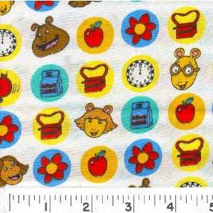  45 Wide Artur & Friends Fabric By The Yard Arts, Crafts 