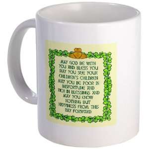 Irish Blessings Ceramic Coffee Mug