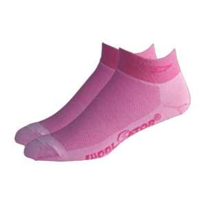   DeFeet Speede Pink Wooleator Cycling/Running Socks