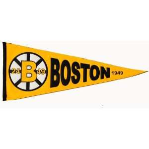  Boston Bruins   Vintage Hockey (Pennants) Sports 