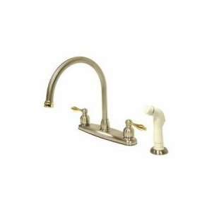   of Design Goose Neck Centerset Kitchen Faucet With Spray EB729AL