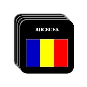  Romania   BUCECEA Set of 4 Mini Mousepad Coasters 
