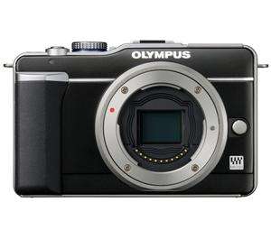 Olympus Pen E PL1 Micro 4/3 Digital Camera Body 12.3MP Black NEW USA 