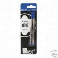 MONTBLANC BLUE FINE ROLLERBALL REFILLS NEW IN PACK  
