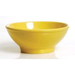  Saffron (Yellow) Tuxton 25 oz. China Menudo / Salad Bowl 