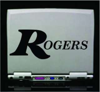 Set   Rogers Logo Bass Drum Vinyl Decals PAIR  