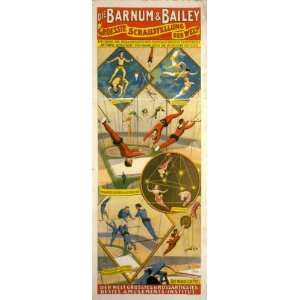  c1900 poster Die Barnum & Bailey groesste schaustellung 