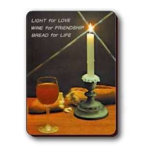  3D Lenticular Magnet   WINE, BREAD & CandLE