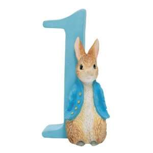 Beatrix Potter Number Figurine 1 Sweet Peter Rabbit NEW 