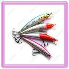 5PC ROCK BASS Rattling 11CM Fishing Lures Tackle Hooks  