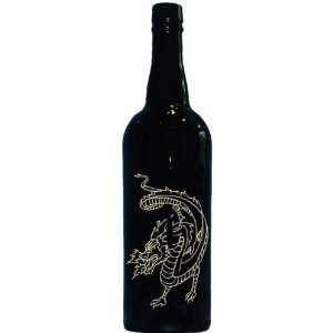  Black Incense Bottle Burner with Dragon Design