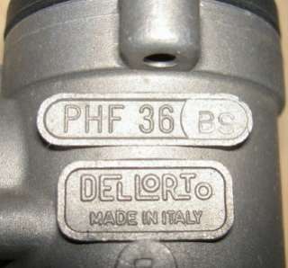 Dellorto PHF 36 BS pair Ducati 750SS NOS carburators  