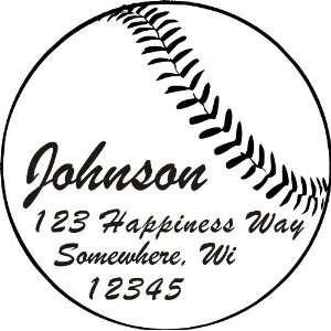  Personalized Round Address Stamp Style 9