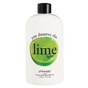 philosophy   you deserve the lime light   shampoo, shower gel & bubble 