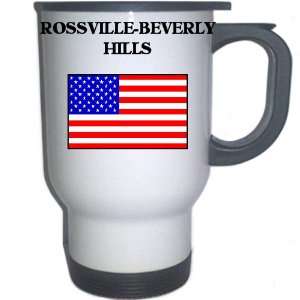 US Flag   Rossville Beverly Hills, Georgia (GA) White Stainless Steel 