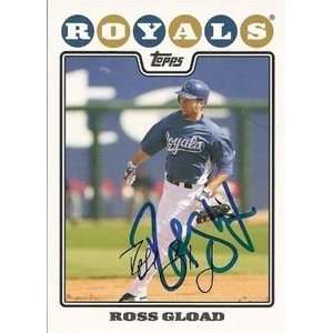  Philadelphia Phillies Ross Gload Signed 2008 Topps Card 