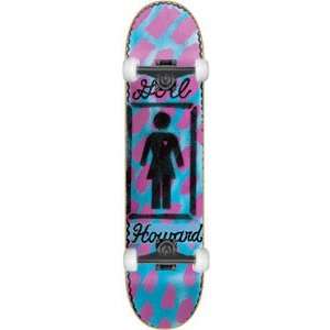  Girl Howard Ba Stencil Og Complete   8.25 w/Black Trucks 