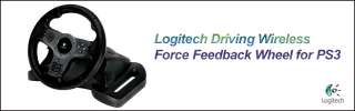 Logitech Driving Force Wireless FB Wheel PS3 & PS2  