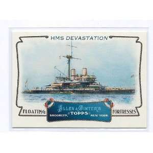 com 2011 Topps Allen & Ginter Floating Fortresses #18 HMS Devastation 