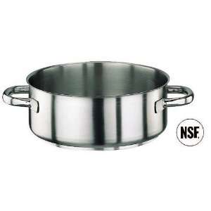 Stainless 1 3/8 Qt. Rondeau Without Lid   6 1/4 X 2 1/2  