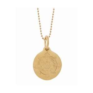   Baroni 24k Gold Over Sterling Golden Wheel Necklace Baroni Jewelry