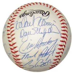 Craig Biggio Autographed Ball   1990 Team 19 NL   Autographed 