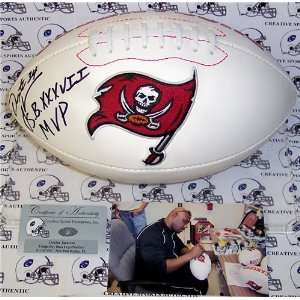  Dexter Jackson Autographed/Hand Signed Tampa Bay 