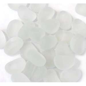  Sea Glass Pebbles, 2.5 lb. Bag, frost