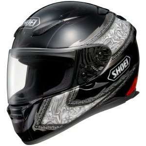  Shoei RF1100 Diabolic Revelation Full Face Helmet   Black 