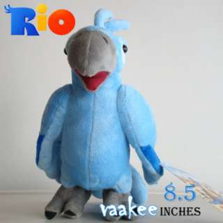   The Movie RIO Character Blu Bird Plush Toy Parrot Stuffed Animal Doll