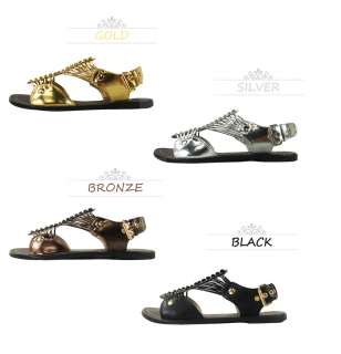 NEW Womens Comfy Gladiator Style Strappy Flat Sandals   Rio  