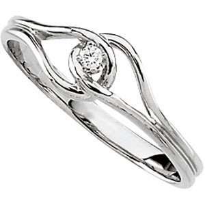  Diamond Promise Ring   14k Gold/14kt white gold Jewelry